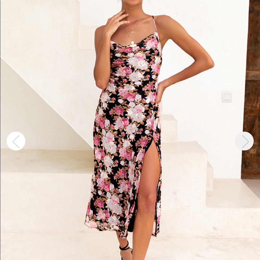 NWT Imparlour Midi Dress. Size M - Picture 3 of 10
